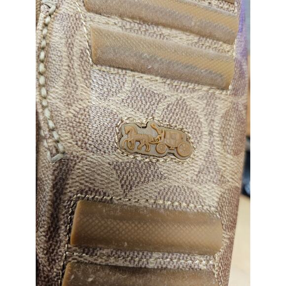 Coach Brown Crosby Drivers Turnlock Shoes Loafer Ladies size 9 - Picture 10 of 10